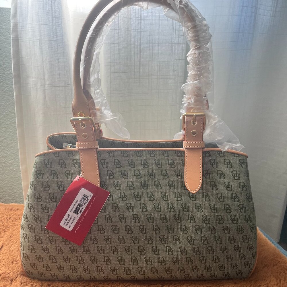 Dooney & Bourke Vintage Signature Monogram Shoulder Bag